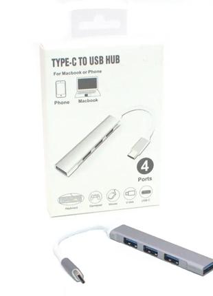 СТОК USB хаб Концентратор адаптер USB Type-C