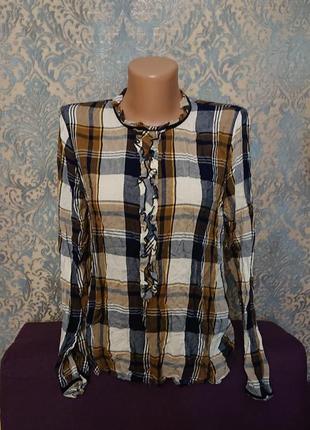 Красивая женская блузка блуза рубашка блузочка кофта размер 42/44
