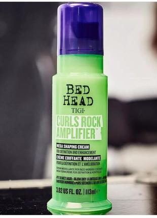 Крем для кучерявого волосся tigi bed head curls rock amplifier...