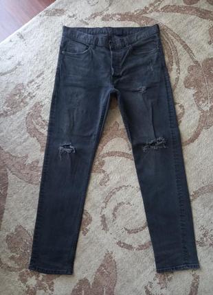 Брендові джинси  h&m. розмір 34.