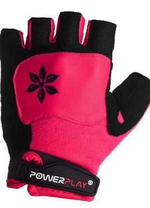 Велоперчатки PowerPlay 5284 C, Pink XS
