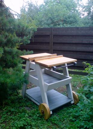Садовий стіл столик дерев’яний