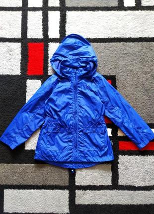 Синя куртка,вітровка,парка для дівчинки 6-7 років-denim