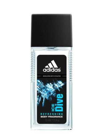 Парфумований дезодорант-спрей adidas ice dive чоловічий, 75 мл