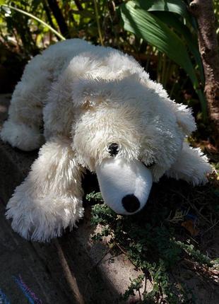 Ведмедик білий ведмідь умка велика м'яка іграшка