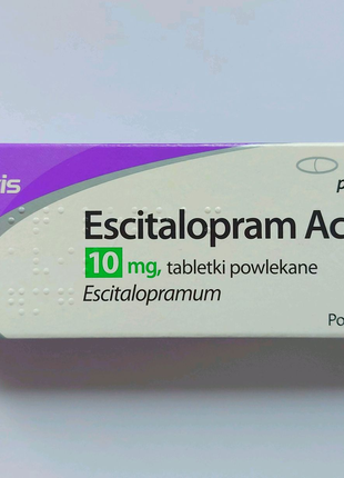 Есциталопрам Escitalopram Actavis 10 мг 28 таб. Есціталопрам
