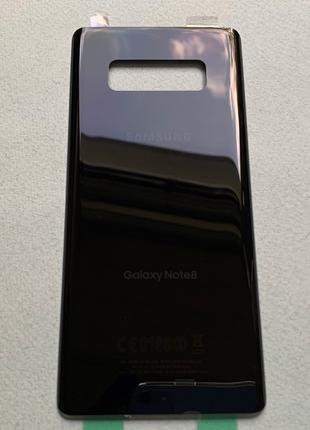 Задняя крышка для Galaxy Note 8 Midnight Black чёрного цвета S...