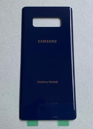 Задняя крышка для Galaxy Note 8 Dark Blue синего цвета SM- N950