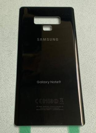 Задняя крышка для Galaxy Note 9 Midnight Black чёрного цвета S...