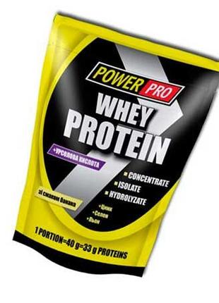 Протеин Power Pro Whey Protein 1000 грамм ваниль
