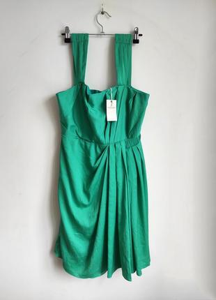 Плаття зелене fever зелёное платье сукня сарафан вечірнє