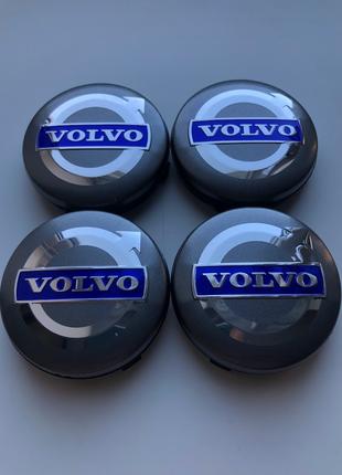 Колпачки заглушки на диски Вольво Volvo 64мм 3546923 30748052