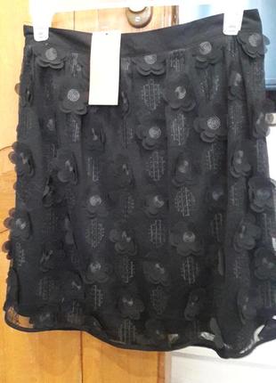 Очень красивая черная юбка, мини