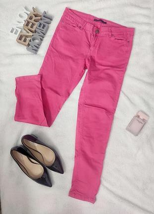 Розовые джинсы zara молнии