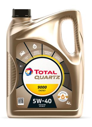 Моторное масло Total Quartz 9000 energy 5W-40 4л