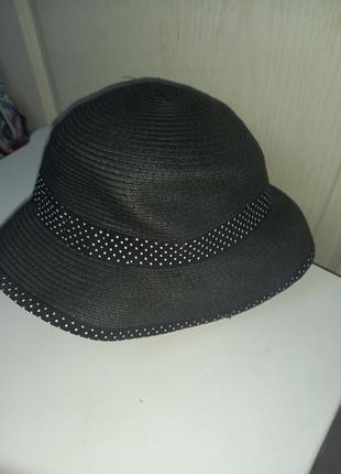 Шляпа  черная
