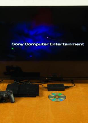 Игровая приставка Sony Playstation 2 (SCPH-77004, sn AC2856916)