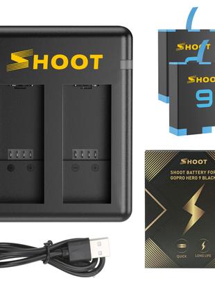 Комплект SHOOT - 2 шт аккумулятор AHDBT-901 (SPBL1B) 1800 ma +...