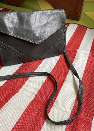 Шикарна шкіряна сумка real leather через плече /кроссбоди/шкіра