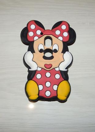 3d чехол для motorola moto g4 play (xt1602) minnie mouse