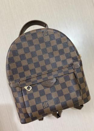 Рюкзак жіночій lv back pack коричневий brown