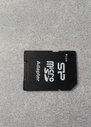 Карта флэш памяти Б/У MicroSD-SD adapter