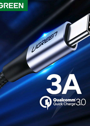 "UGREEN" Type C Фирменный дата-кабель.1м.
