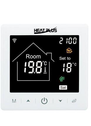 Терморегулятор для теплої підлоги Heat Plus M2-1.716 White Wi-fi
