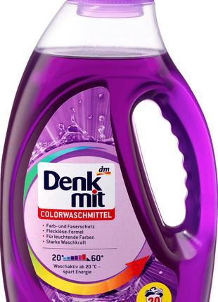 Гель для прання кольорової білизни DenkMit Colorwaschmittel 1,1 л