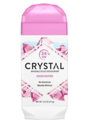 Crystal Body Deodorant, Натуральный дезодорант, без запаха, 2,...