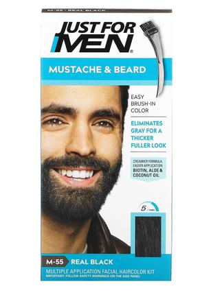 Just for Men, Гель для окрашивания усов и бороды Mustache & Be...