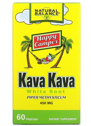 Natural Balance, Kava Kava White Root, 450 mg, 60 Vegetarian C...