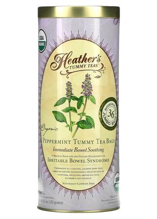 Heather's Tummy Care, Tummy Teas, Organic Peppermint Tea Bags,...