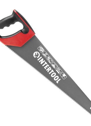 Ножовка по дереву с тефлоновым покрытием INTERTOOL HT-3108
