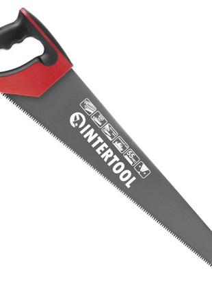 Ножовка по дереву с тефлоновым покрытием INTERTOOL HT-3109