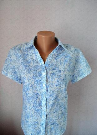 Летняя блузочка рубашка от ewm в идеальном состоянии