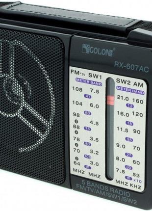 Радиоприемник GOLON RX-607 AC автономный Компактный радио прие...