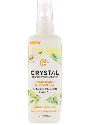 Crystal Body Deodorant, Минеральный дезодорант-спрей с ромашко...