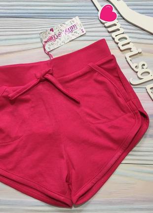 Рожеві шорти miss e-vie для дівчинки р. 8-9 років