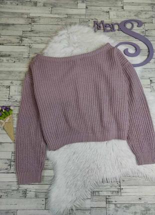 Женская свитер missguided oversize лилового цвета размер m-l