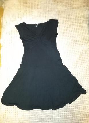 Платье чёрное h&m