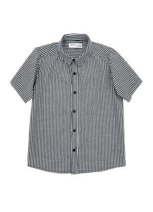 Рубашка на кнопках minoti для мальчика 8-9 лет, 128/134 см