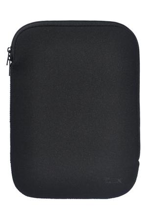 Чехол для ноутбука 12-13.3" черный на молнии D-LEX LXNC-3212-ВК