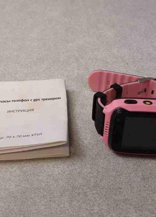 Смарт-часы браслет Б/У Smart Baby Watch pink 14041.2