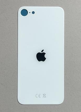 Задняя крышка для iPhone SE 2020 Silver на замену белая