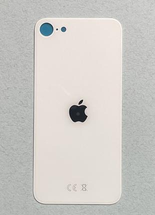 Задняя крышка для iPhone SE 2020 Silver на замену белая