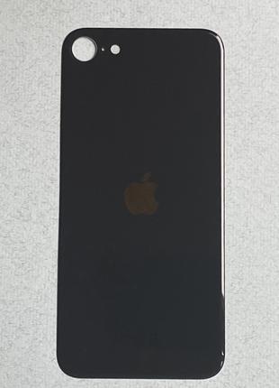 Задняя крышка для iPhone SE 2020 Space Grey на замену чёрная