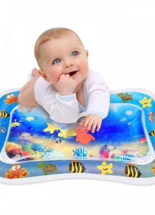 Надувной детский развивающий водный коврик AIR PRO inflatable ...