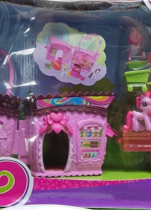 Будиночок для поні My Little Pony 2 поні пони аксесуари + ПОДА...