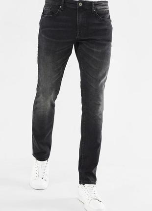 Mexx чоловічі чорні джинси logan denim jeans